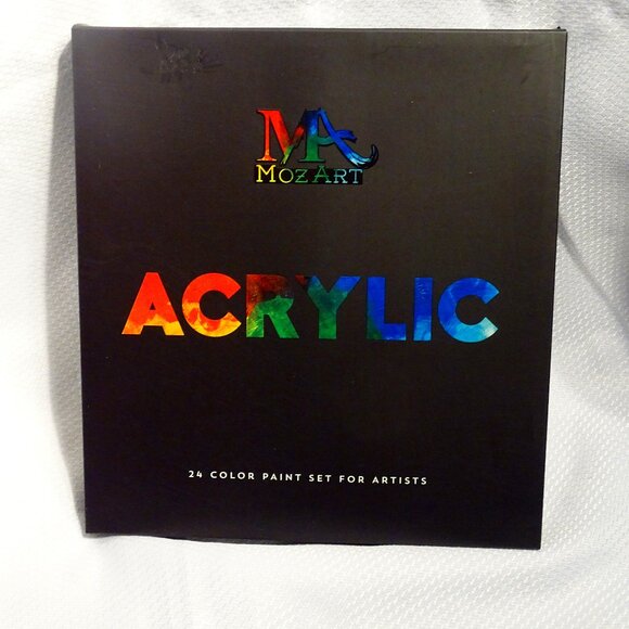 Mozart Acrylic Paint 24 Colors - Picture 1 of 9